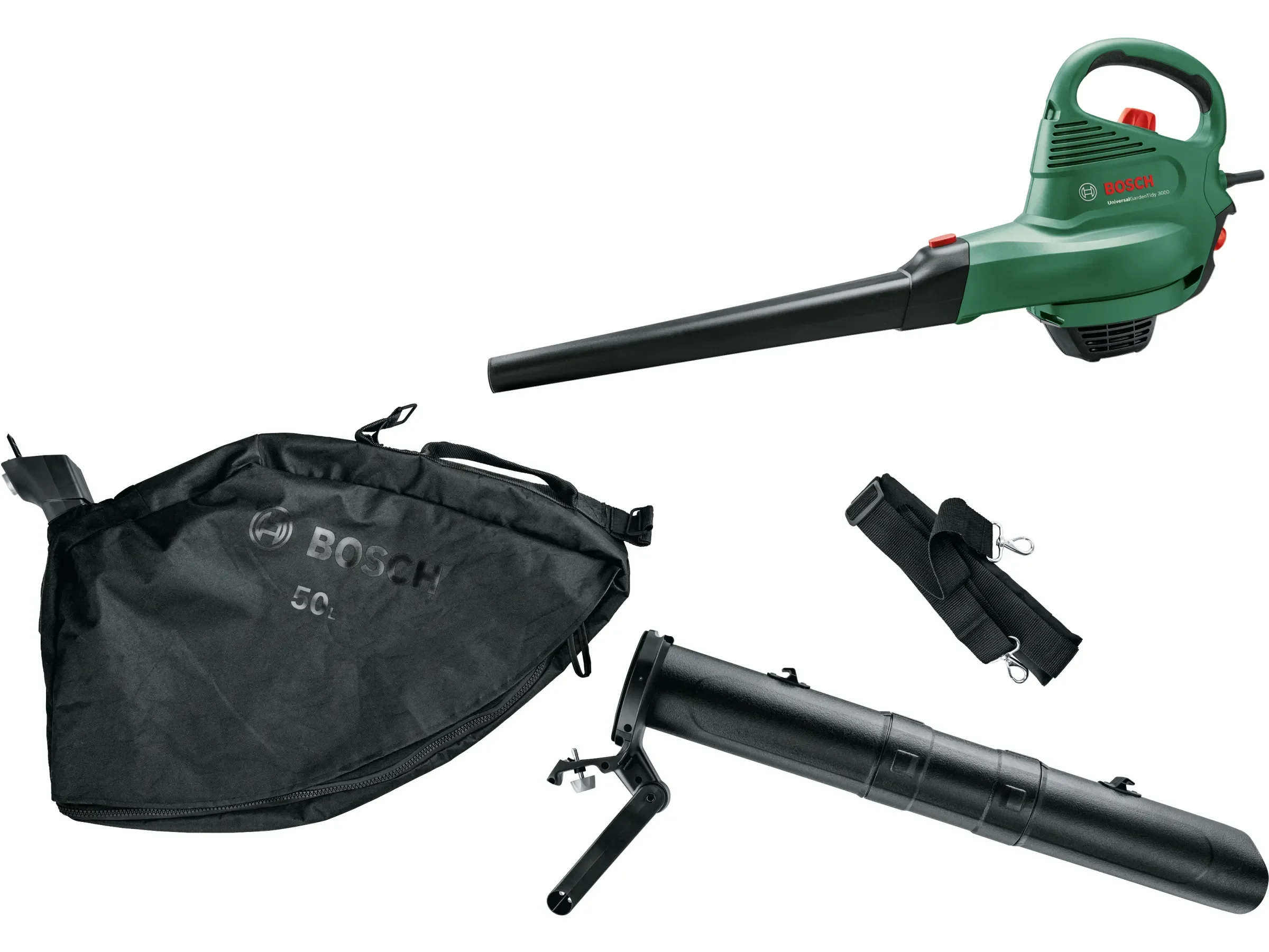 Bosch UniversalGardenTidy 3000 Laubsauger und Laubblaeser