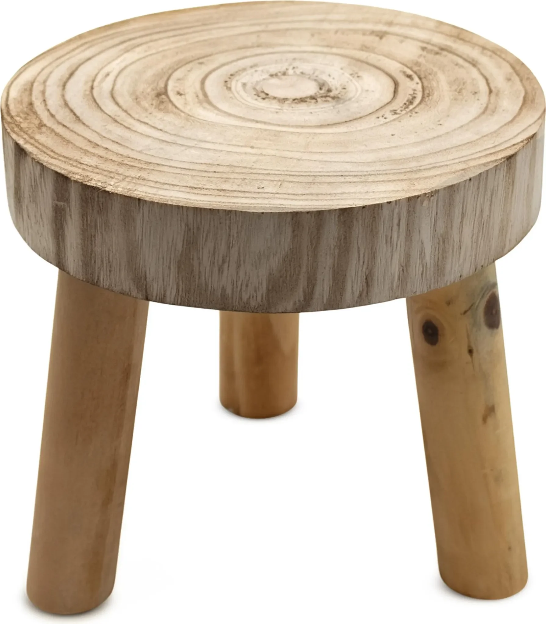 Baumscheibe Blumenhocker rund natur – 22 x 20 cm