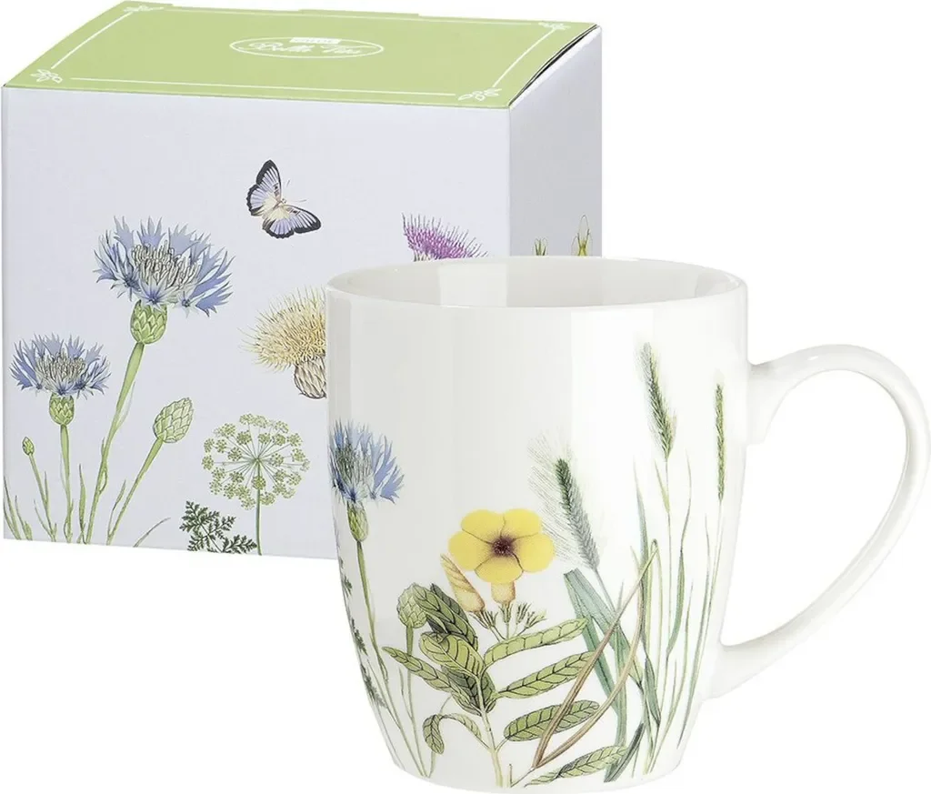 Gilde Porzellantasse "Wild Flowers"