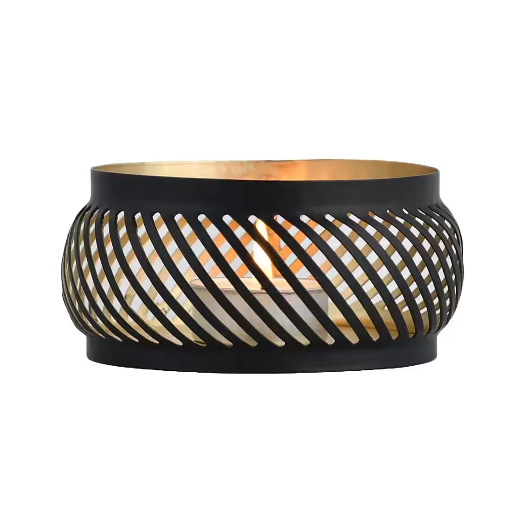 Teelichthalter Malinda – Skandinavische Deko, Klein