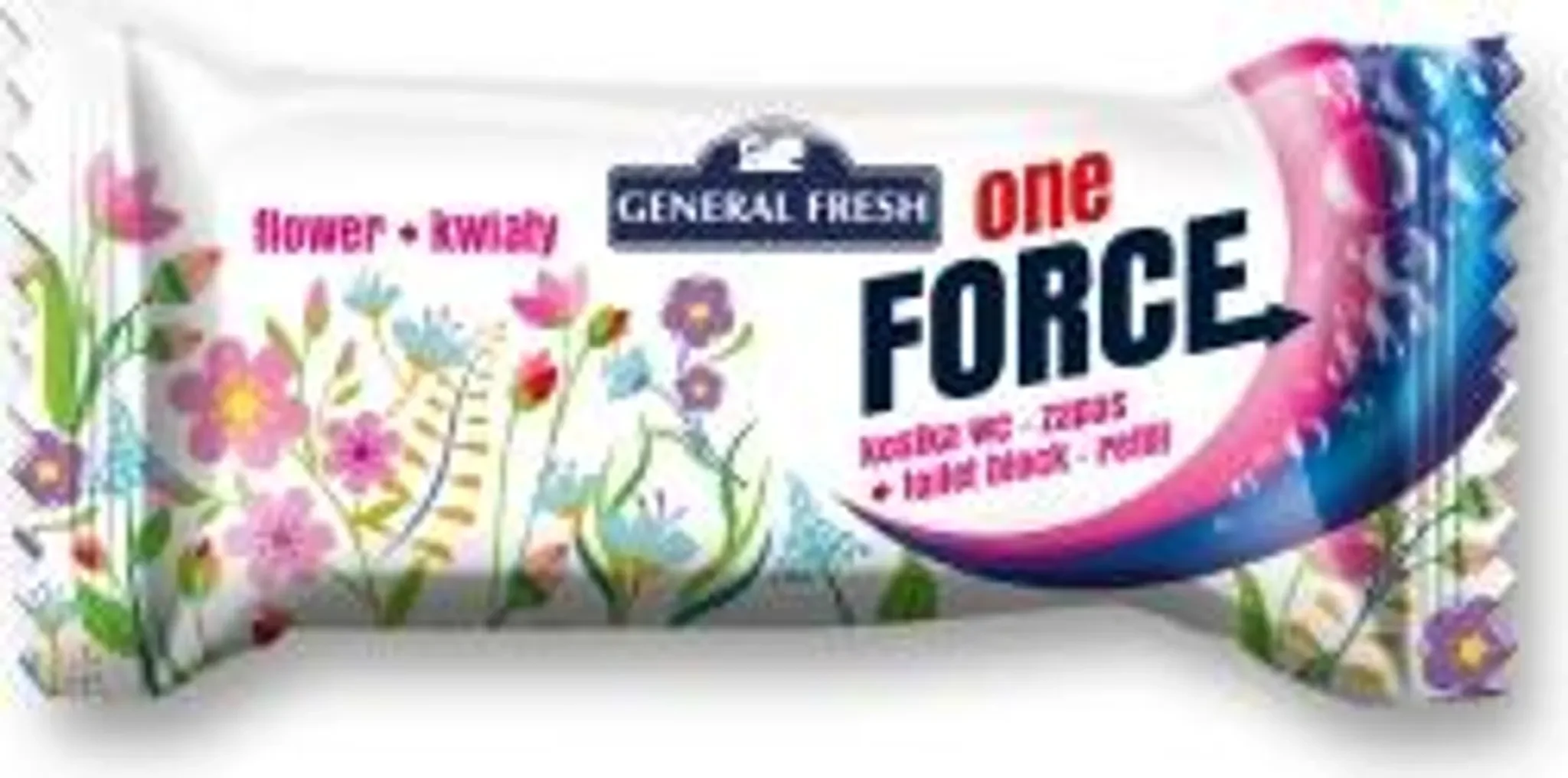 GENERAL FRESH FORCE ONE Cube – Toiletten-Nachfüller Blumenduft