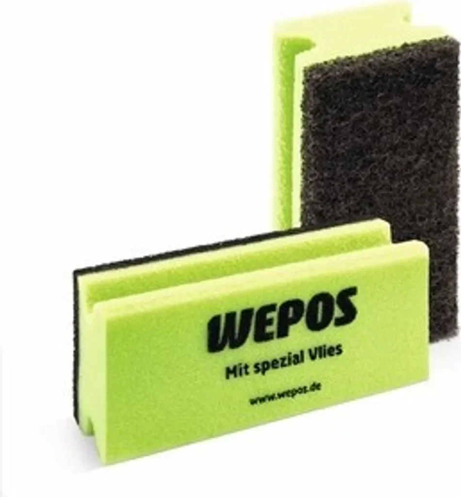 Wepos Spezial-Reinigungsschwamm – Für Fliesen, Fugen & wischfeste Oberflächen