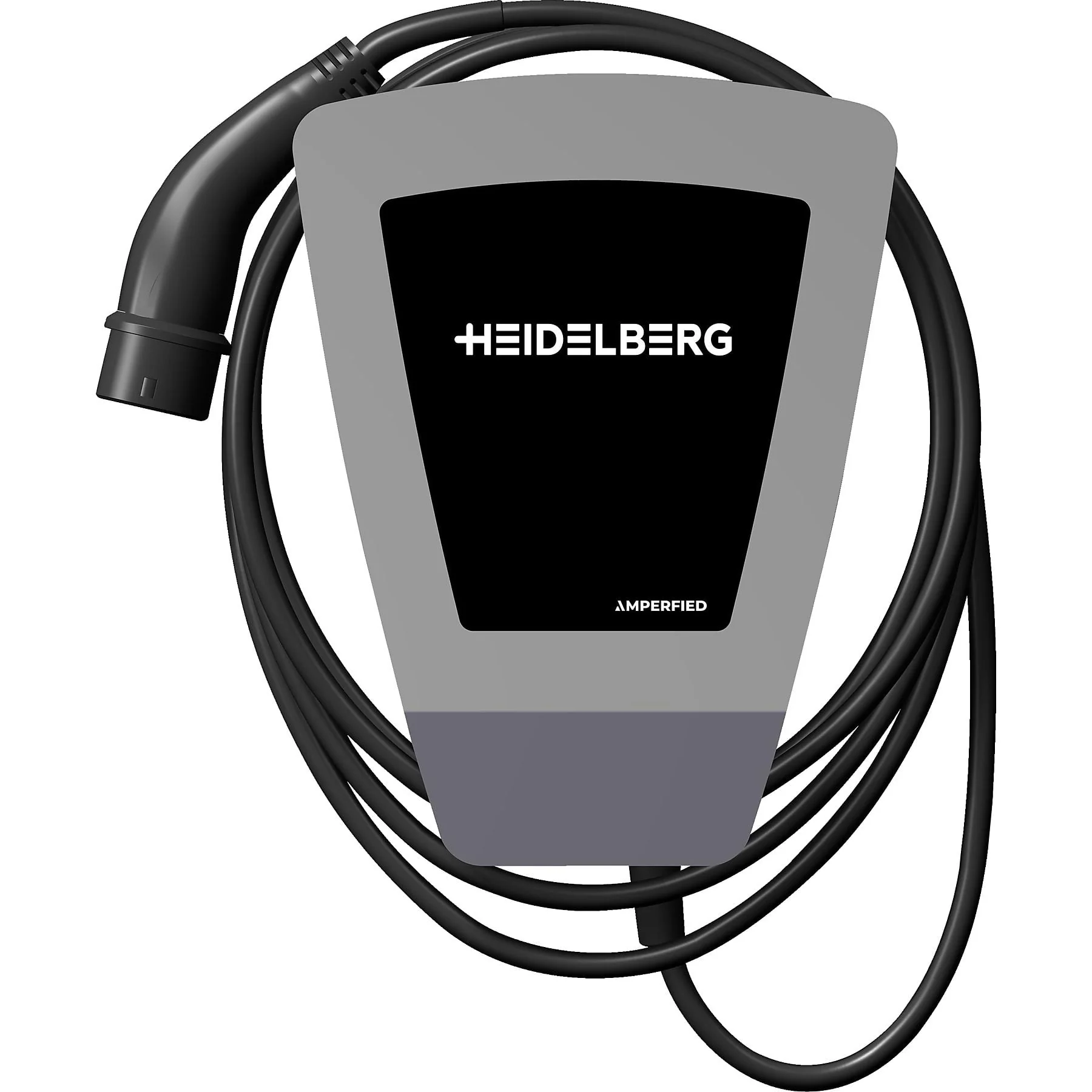 AMPERFIED Heidelberg Home Eco 7.5m Wallbox Ladestation für Elektrofahrzeuge, 11 kW, Kabellänge: 7,5 m