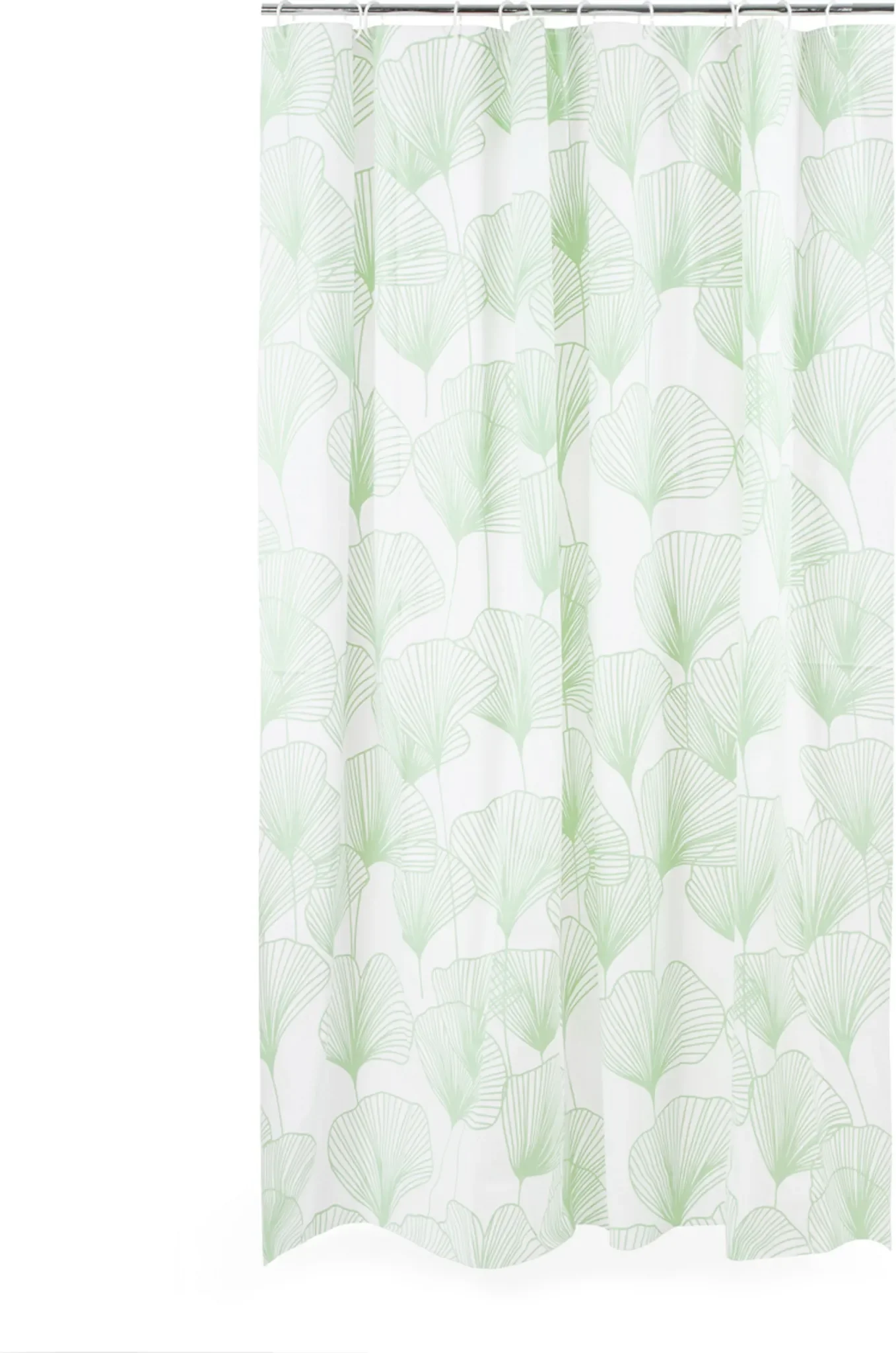 HOMLA GINKGO Duschvorhang 180x180 cm – Florales Design