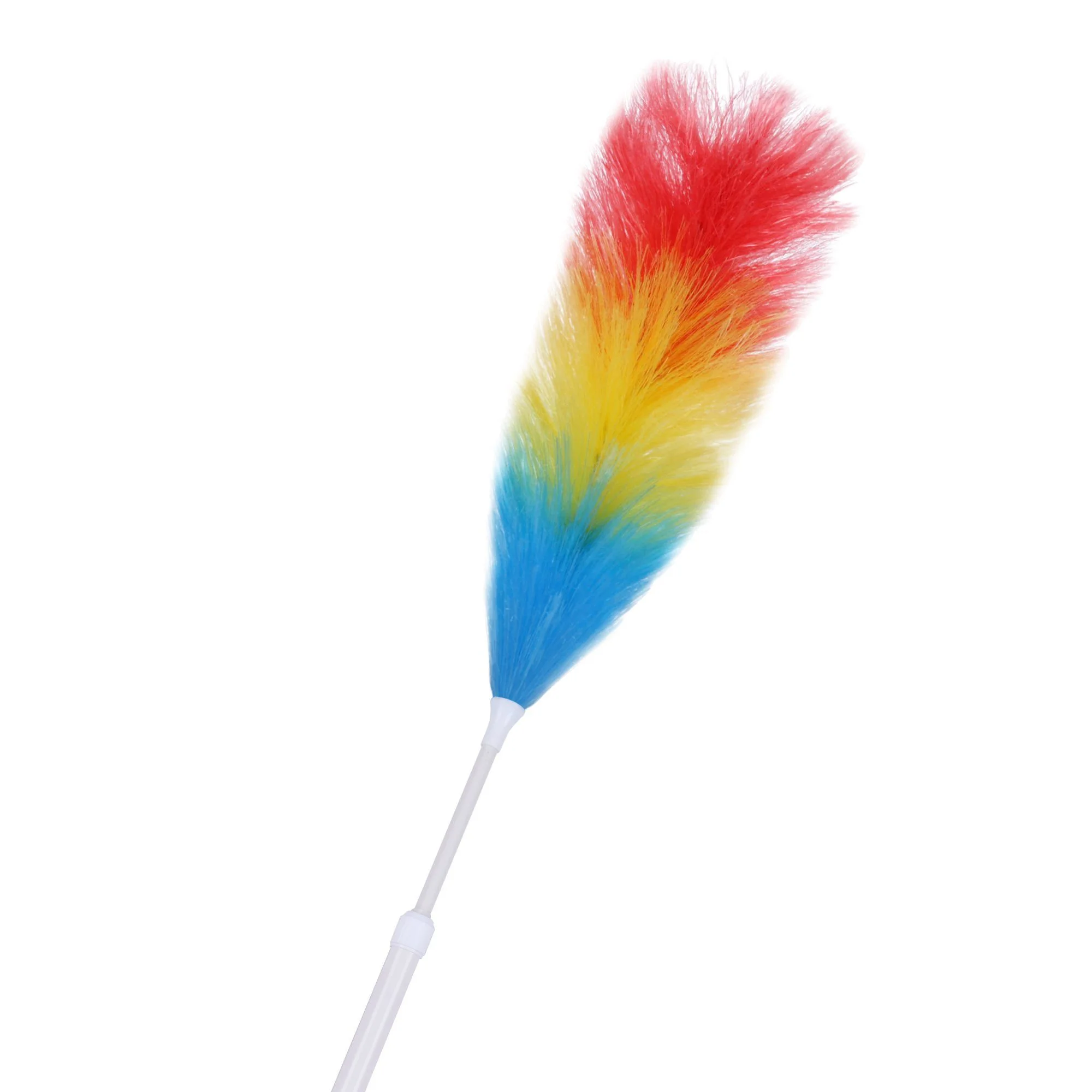 Teleskop-Staubwedel – Ausziehbar 74–97 cm, bunter Bürstenkopf