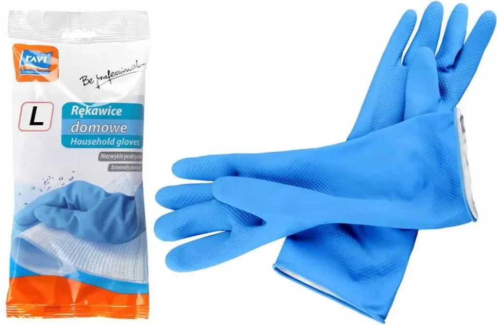 Schutzhandschuhe für Reinigungsarbeiten – Größe L, 2 Stück