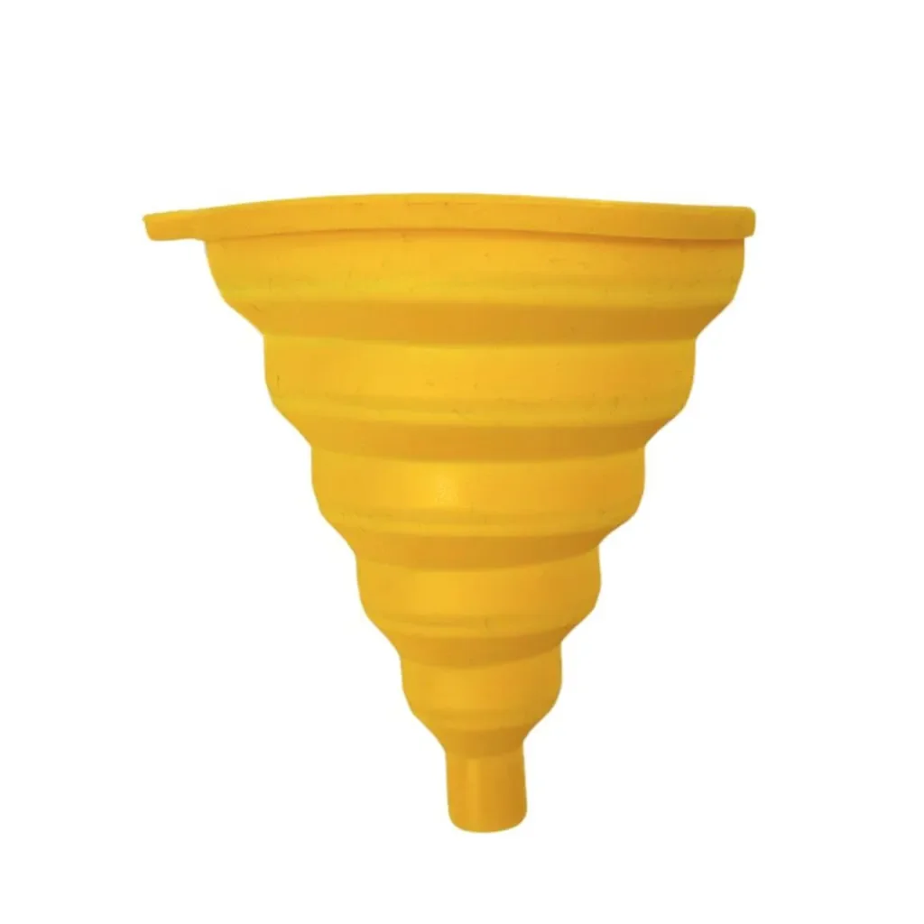 Dunlop Faltbarer Trichter – Ø 11 cm, Gelb