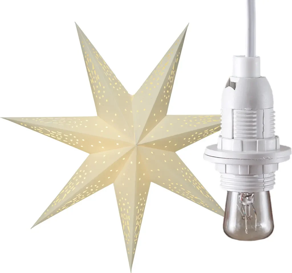 Lampenfassung E14 für Leuchtsterne & Hängeartikel